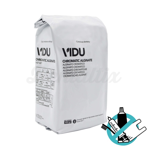 Fast Setting Chromatic Alginate Powder 450g for Dental Impressions