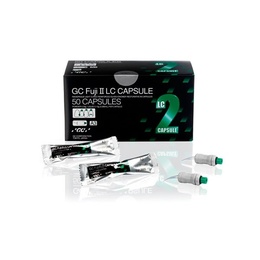 FUJI II LC Glass Ionomer Cement Capsules - 50 Units