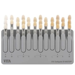 3D-Master Color Guide with 26 Bleached Shades for Precise Tooth Matching