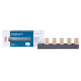 Vita Enamic multiColor Universal Dual Hybrid Ceramic Blocks – 5 Units