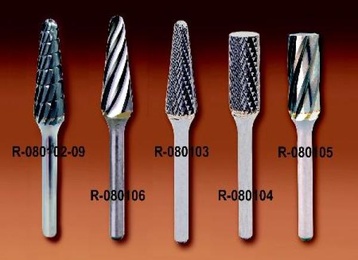 Cylindrical Dentated Cutting Cutter No. 6 for Dental Model Trimming