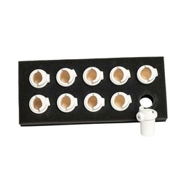 Degutron Ceramic Crucibles for Dental Laboratory Equipment
