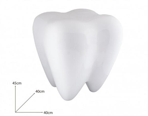 Molar Shaped Dental Clinic Stool for Professional Use