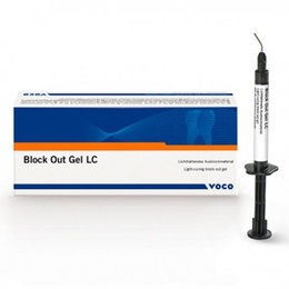 BLOCKOUT LC Gel Syringe 4x1.2ml for Precise Dental Blocking Out
