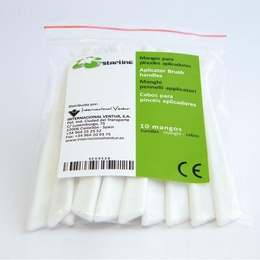 Pack of 10 Dental Brush Handles for Applicators and Minitips