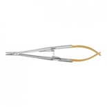 Castroviejo Needle Holder for Microsurgery, Liquid Steel, 16 cm