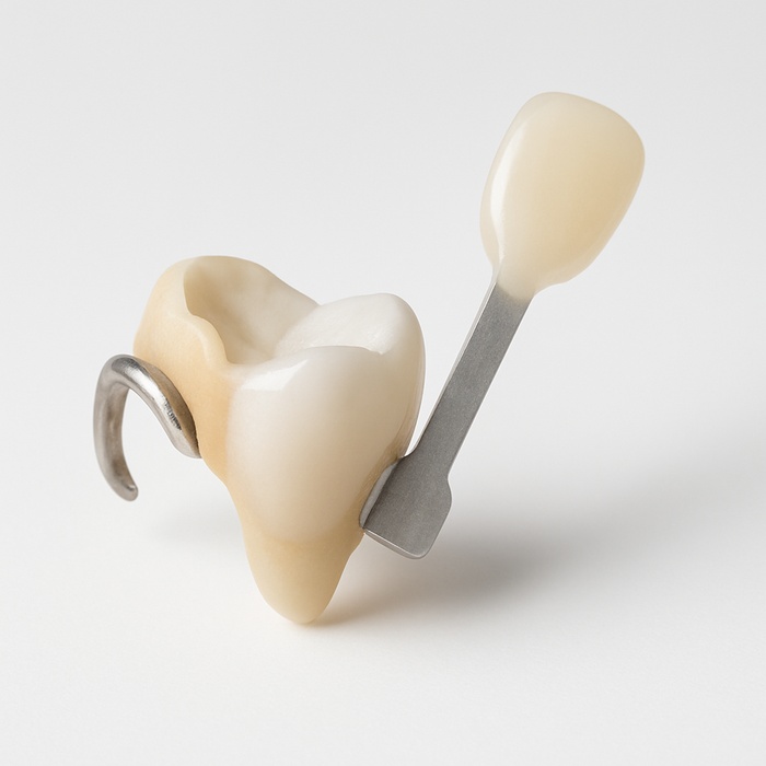 Porcelain shoulder margin