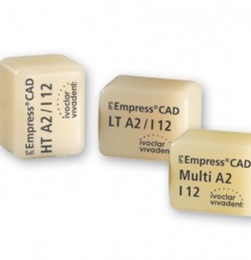 IPS e.Max PRESS LT Pressed Dental Ceramic Ingots - 3 Pieces