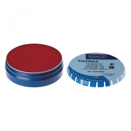 THOWAX Red Cervical Wax for Fixed Prosthesis 70g Tins