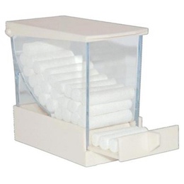 Dispenser for Disposable Cotton Rolls in Dental Clinics and Labs