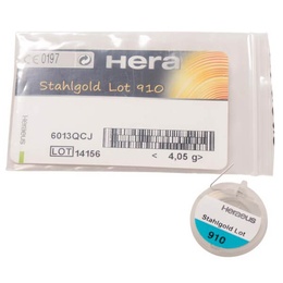 Stahlgold 910 EM & NEM Alloy Steel for Dental Intraoral Welding, 4 g