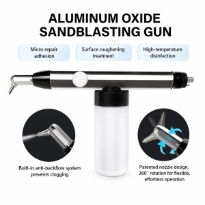 Aluminum Oxide Microblaster Dental Sandblasting Gun