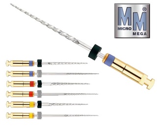 Hero Ni-Ti Endodontic Rotary Files Set of 6