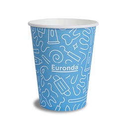 Monoart Foglie Disposable Paper Cups - Pack of 1000