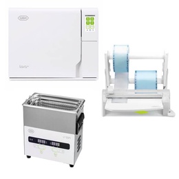 Lara 22 Autoclave with Seal2 Sealer and U-son Ultrasonic Cleaner Pack