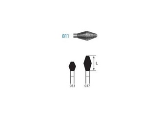 Diamond Burr 811.314.033 Barrel Shape – Pack of 5