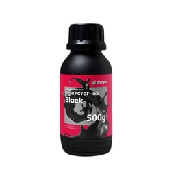 Rigid PC/GF-Like Black Resin for Dental 3D Printing Applications