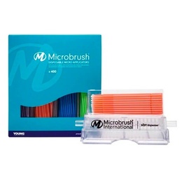 Microbrush Plus Disposable Applicator Kit with Dispenser – 400 pcs
