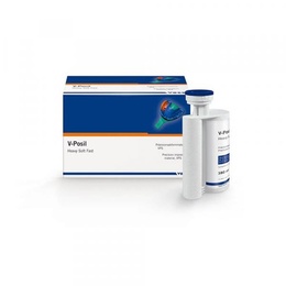 V-Posil Putty Fast Addition Silicone 2 x 380 ml for Dental Impressions