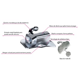 Orthodontic Bracket Pack for Professional Dental Use