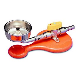 Natural Gas Lighter with Integrated Wax Container for Dental Use