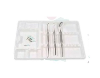 Tray Pet Extra Ecological Disposable Dental Trays - 400 Pieces