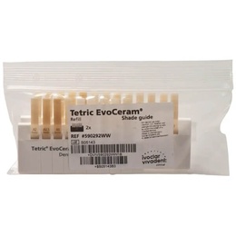 Ivoclar Vivadent Tetric EvoCeram Composite Color Guide