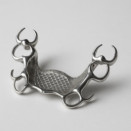 CAD / CAM Milled Titanium Metal Framework