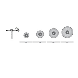 Interproximal Stripping Discs 8934A for Precise Enamel Reduction