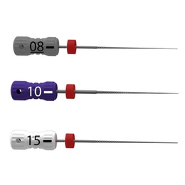 GenENDO K-Files for Endodontics – Pack of 6 Stainless Steel Files