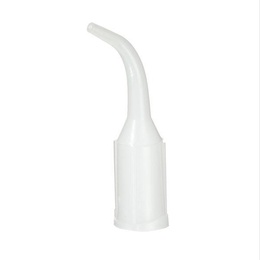 White Mac Tip Dental Application Tips for Precise Material Delivery