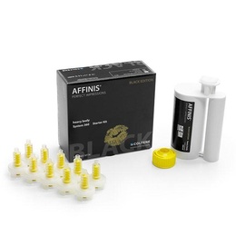 Affinis Black Edition Heavy Body Dental Impression Silicone 2 x 380 ml