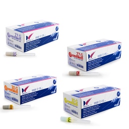 Monouso Sterile Dental Needles Pack of 100 for Precise Injections