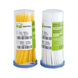 Micro Applicator Cotton Swabs Pack of 100 for Precise Dental Use
