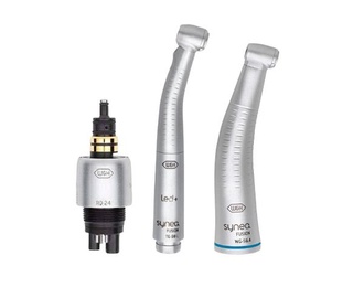 Fusion Kit: LED Turbine with Coupling and 1:1 Contra Angle Handpiece