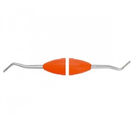 Gingival Trimmer with Horizontal Leveling Blade and Silicone Handle