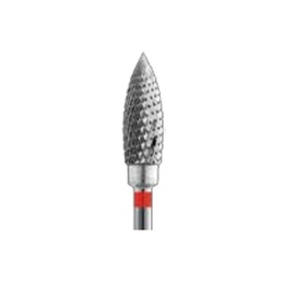 Tungsten Carbide Fine Cross-Cutting Flame Bur for Dental Lab Precision