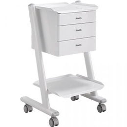 Dental Surgical Trolley with 3 Spacious Drawers for Clinics