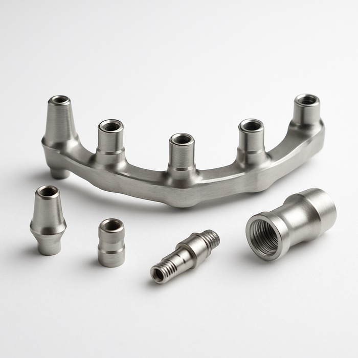 Metal Clip on Implant Bar