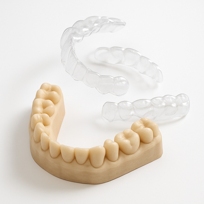 Print model +Clear aligner(upper/lower)