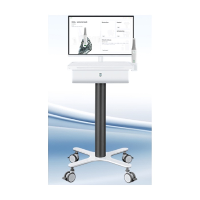 All-in-one intraoral imaging system with mobile cart