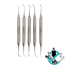 Kit d'instruments de modelage PK Thomas pour laboratoire dentaire