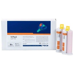 V-Posil Light Fast Addition Silicone Impression Material 2 x 50 ml