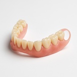 Partial Acrylic set up try in 8-10 teeth