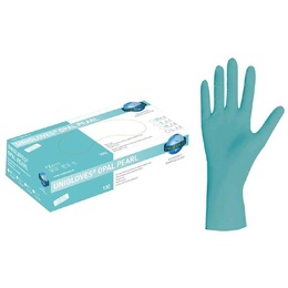 Opal Pearl Powder-Free Nitrile Gloves - 100 Pack