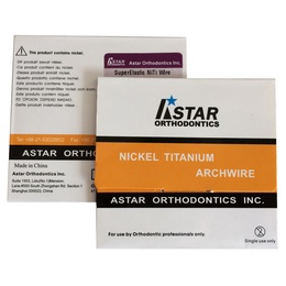 Natural Aesthetic NiTi Orthodontic Archwires, 5 Pieces
