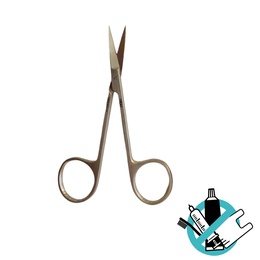 Precision Iris Scissors for Dental Surgery and Laboratory Use