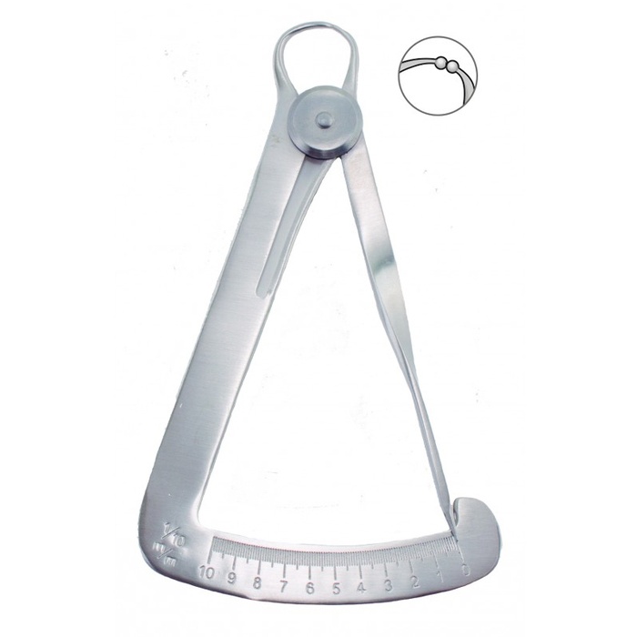 Millimeter Wax Caliper for Precise Dental Prosthesis Measurement