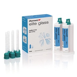 Elite Glass Transparent Addition Silicone Impression Material 2 x 50 ml
