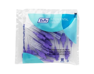 Purple Interdental Brushes 0.6mm Diameter – Pack of 25